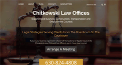 Desktop Screenshot of chitkowskilaw.com